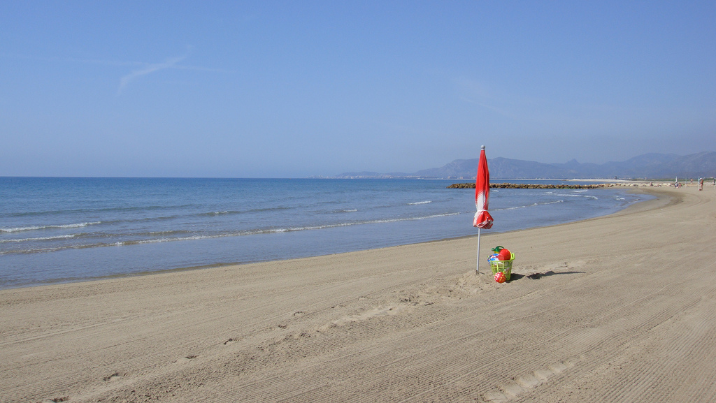 Playa en Torrenostra. Autor, Mariyuki