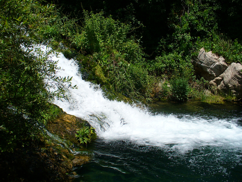 Cascada en el Río Palancia. Autor, Manel