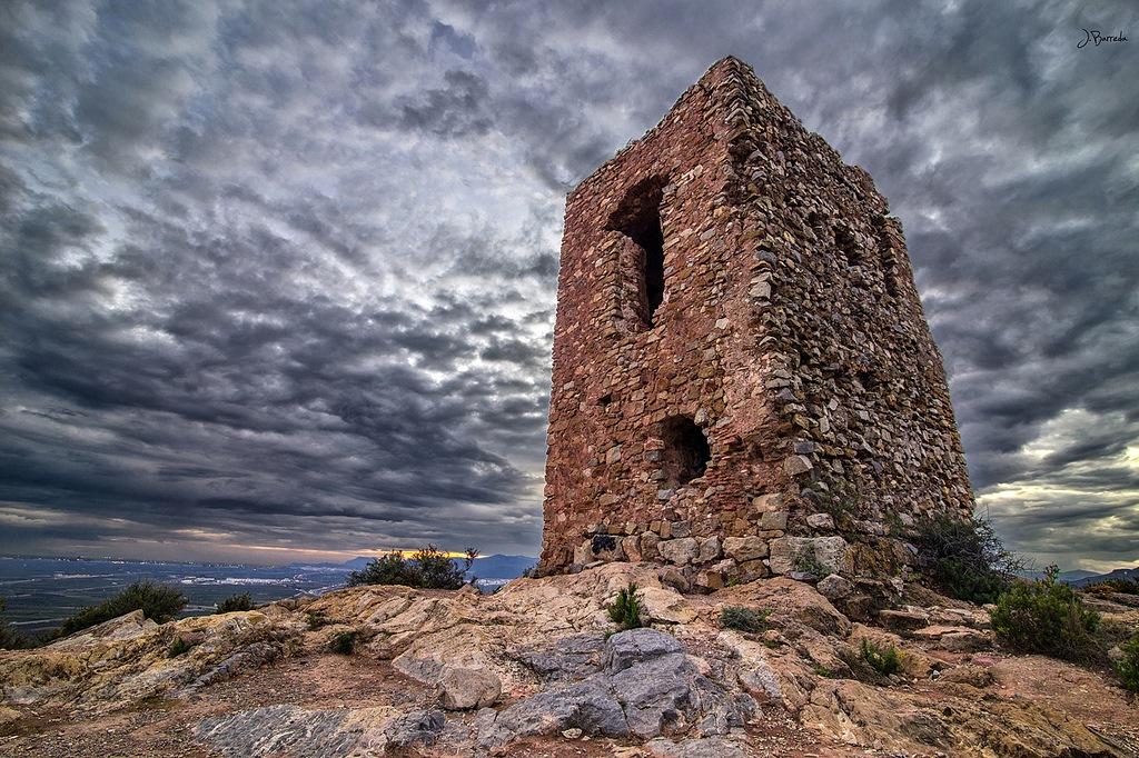 Torre de l'Agüelet. Castillo de Almenara. Autor, Jesús Barreda