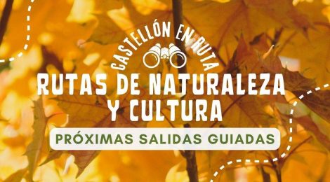 Próximas salidas y rutas de naturaleza y cultura por Castellón